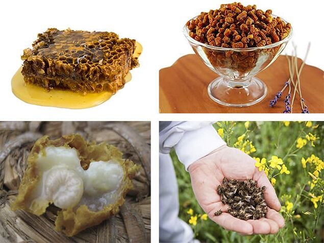 Прополис, Пег, аары, падышанын желе