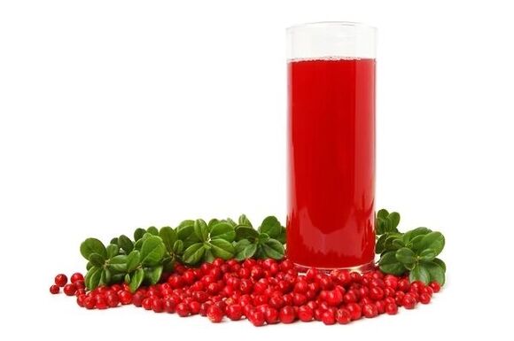 простатит үчүн клюква ширеси